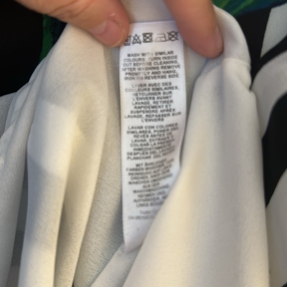 ASOS DESIGN CURVE Printed Cami in Tropical Stripe - Picture 7 of 7